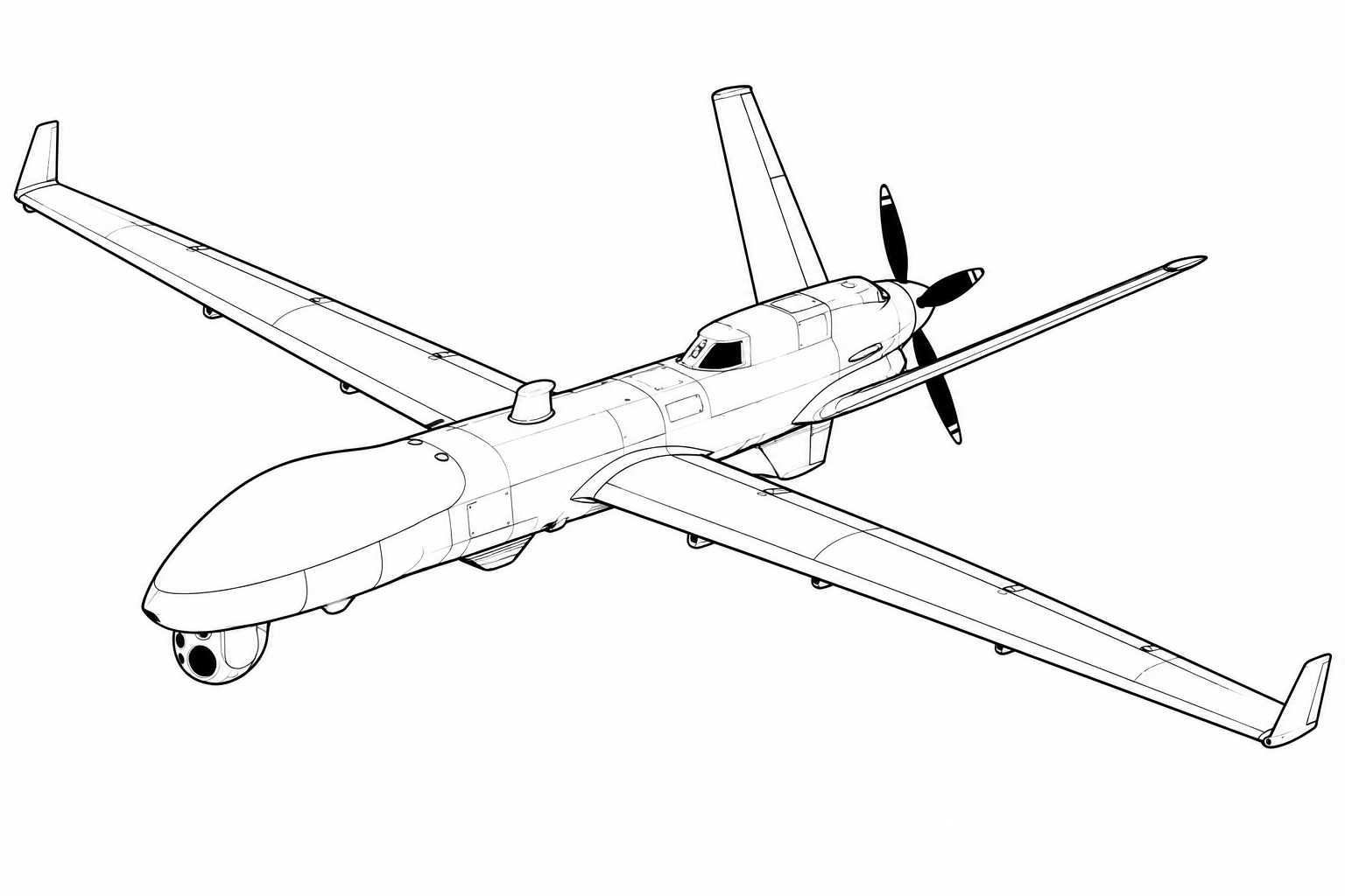 Wildfire UAS military drone profile image